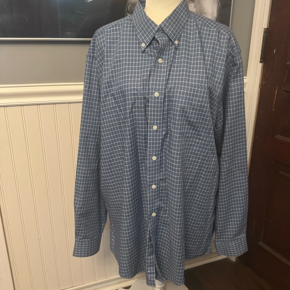 L.L. Bean Other - L.L. Bean Wrinkle Resistant Long Sleeve Button Down Men’s Shirt Size XL Reg